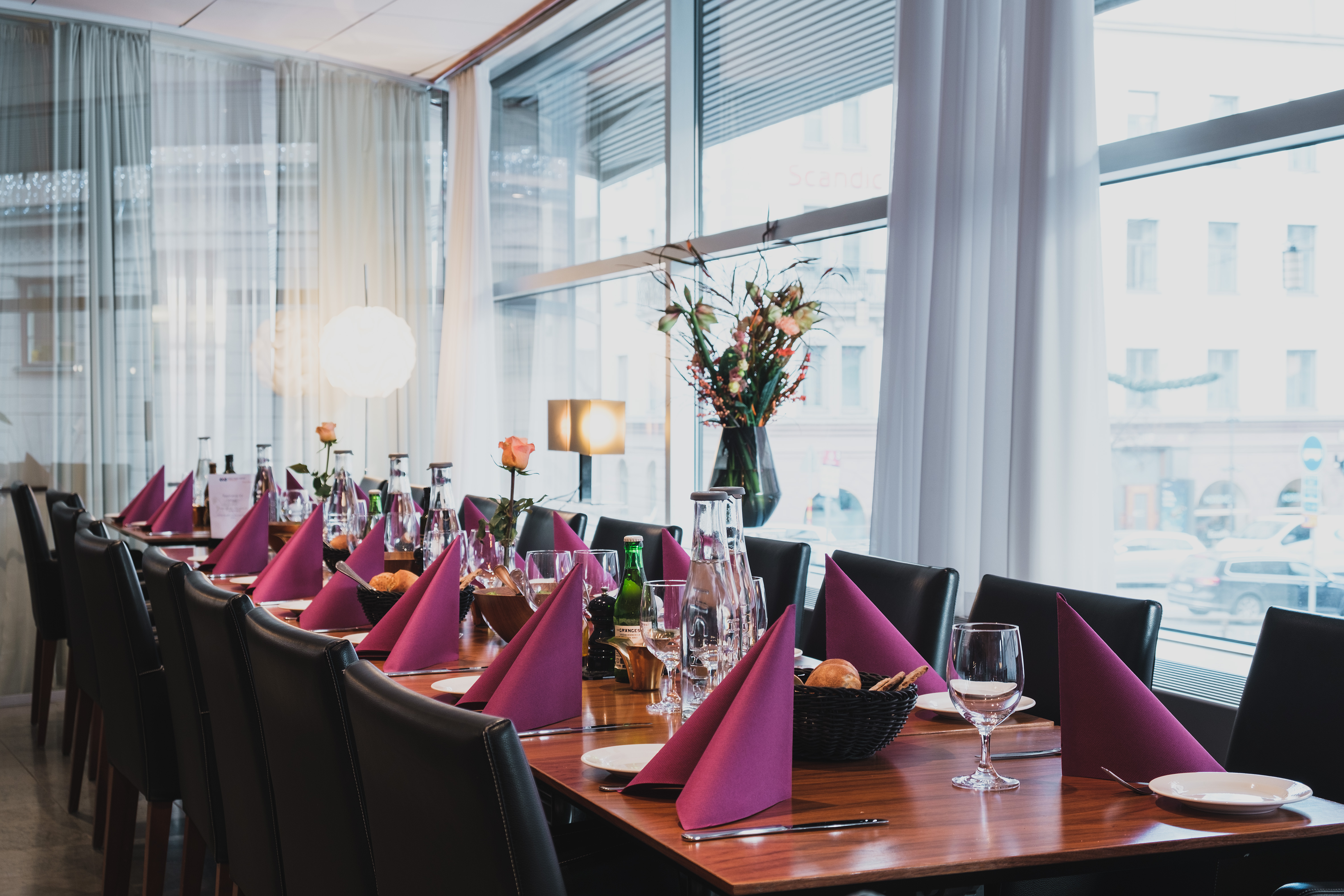 Julbord på World Trade Center