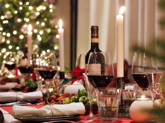 Julbord på Usine