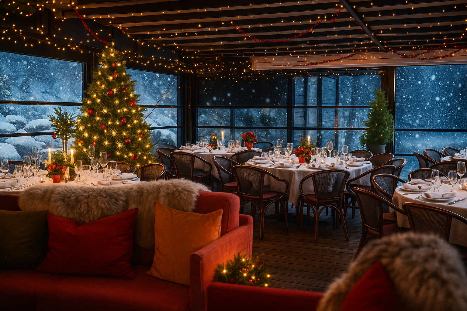 Julbord på Villa Soludden