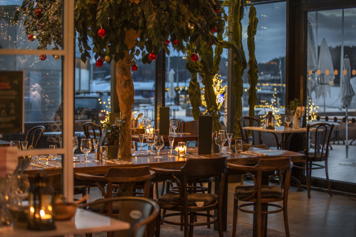 Julbord på Kattholmen