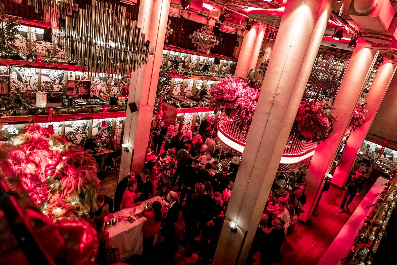 Biblioteket Live - julbordsrestaurang i Södermalm, Stockholm
