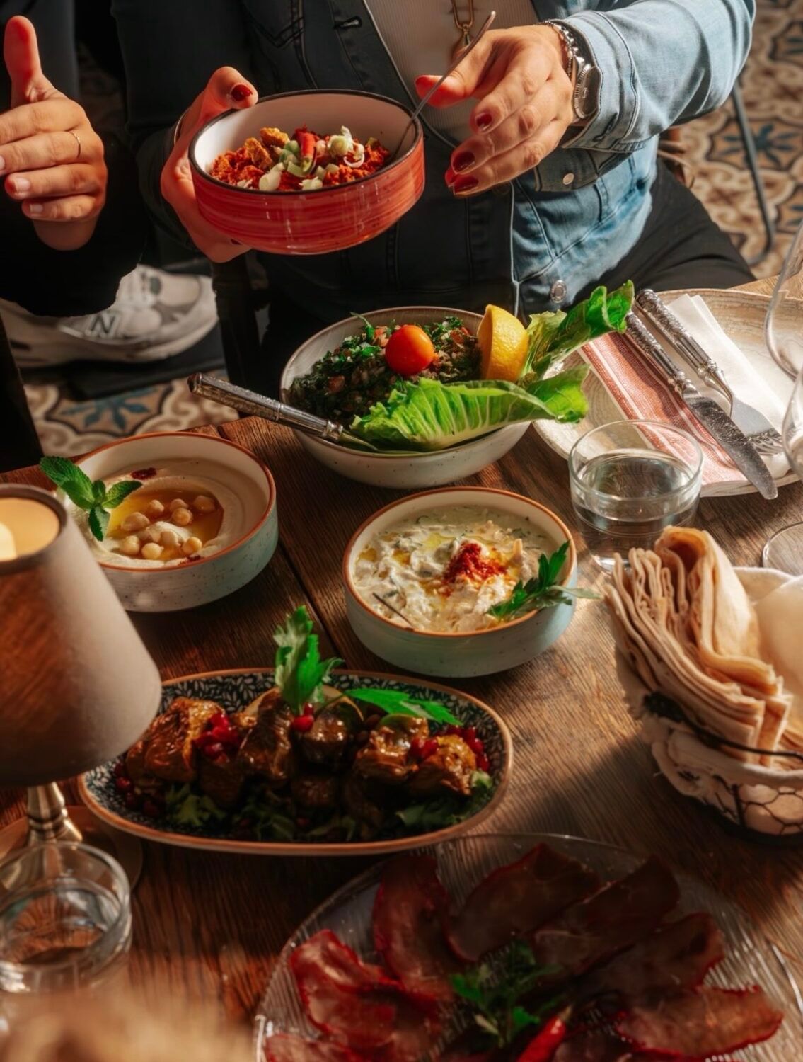Julbord på Tabbouli City i Norrmalm – bild 4