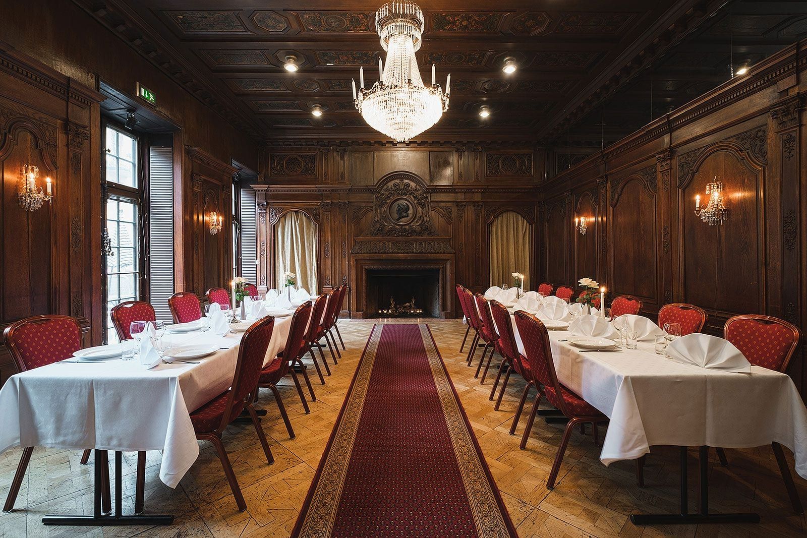 Julbord på van der Nootska palatset - Franska matsalen